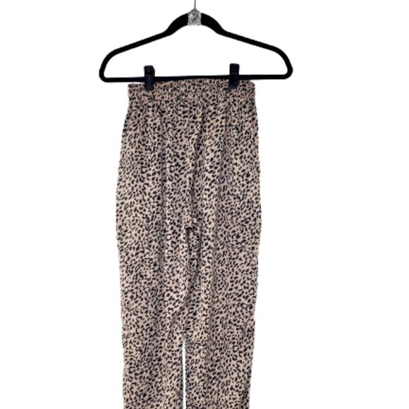The Asher Lane Fiercely Loyal Leopard Drawstring Joggers. New!!! Size SM - Picture 5 of 9